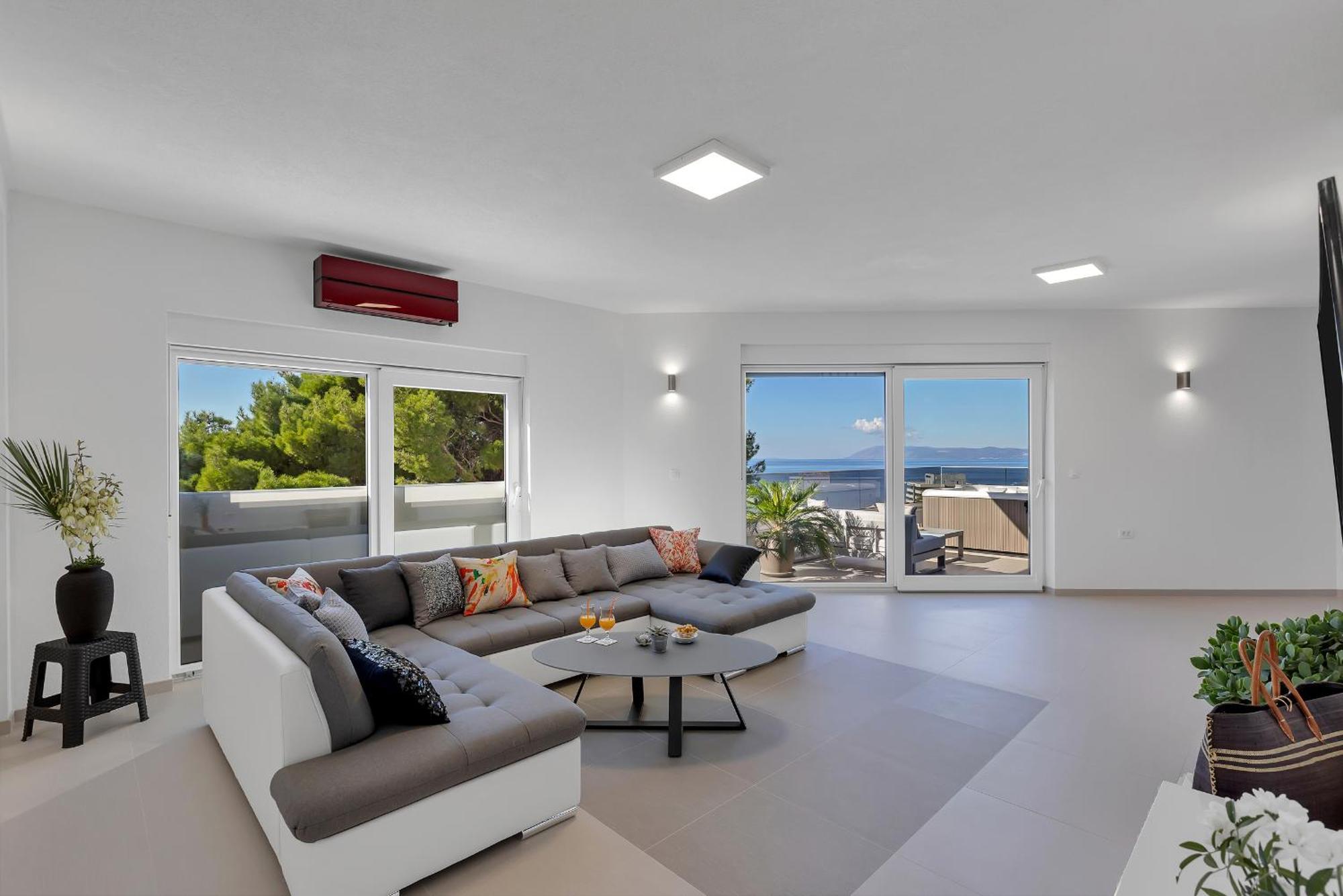 Golden Horizon Retreat Apartment Podgora Luaran gambar