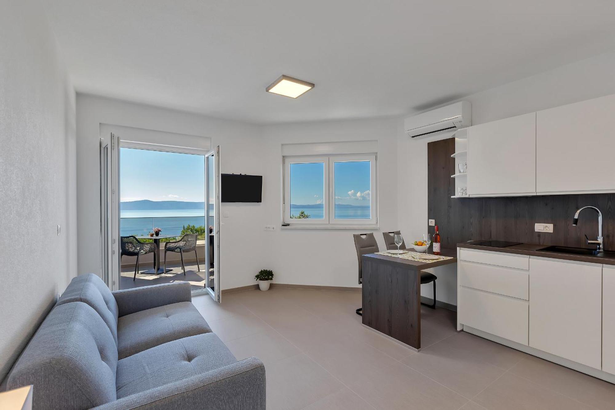 Golden Horizon Retreat Apartment Podgora Luaran gambar