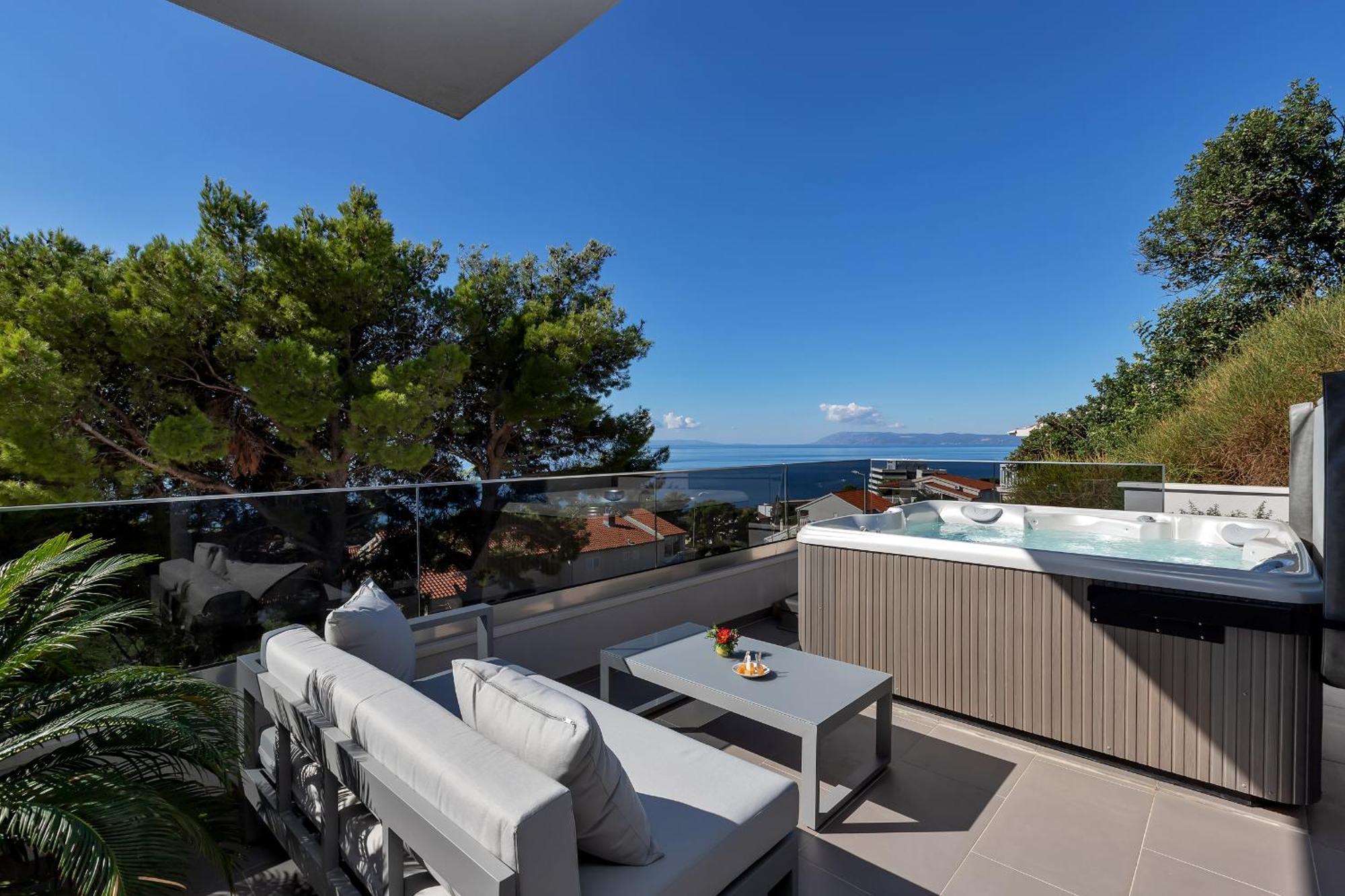 Golden Horizon Retreat Apartment Podgora Luaran gambar