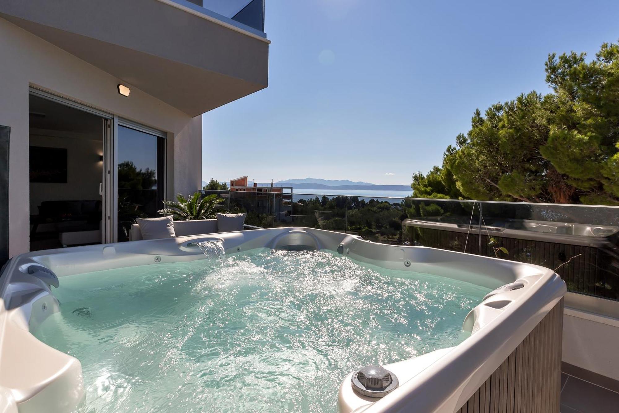 Golden Horizon Retreat Apartment Podgora Luaran gambar